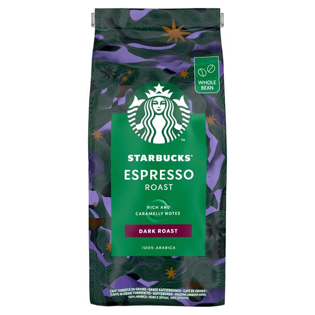 Starbucks Dark Espresso Roast Whole Bean    450g GOODS M&S   