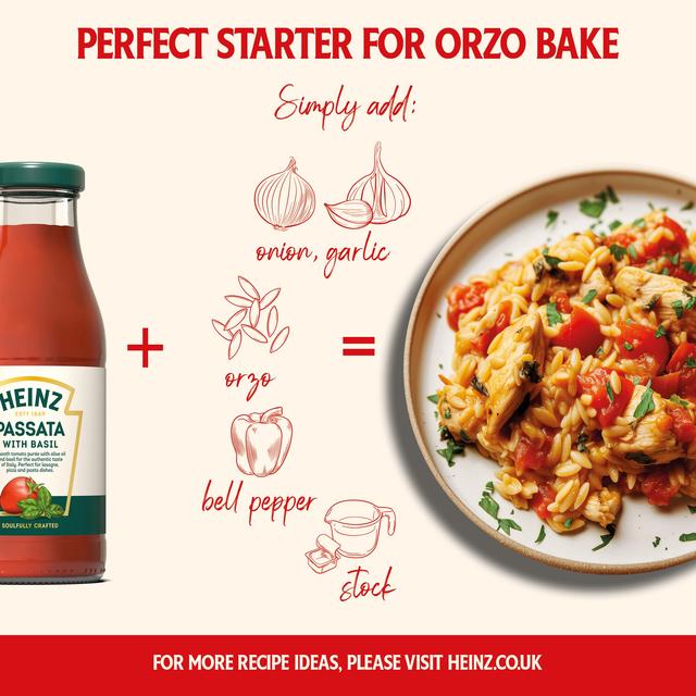 Heinz Passata with Basil   500g GOODS M&S   