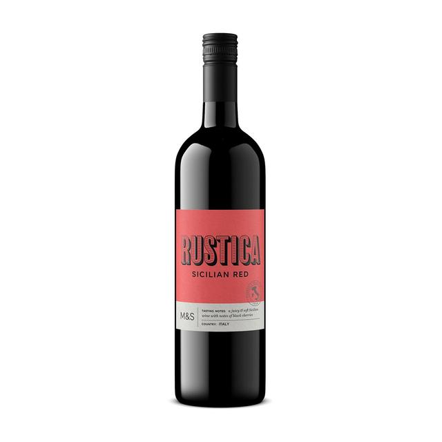 M&S Rustica Sicilian Red Wine 75cl | McGrocer