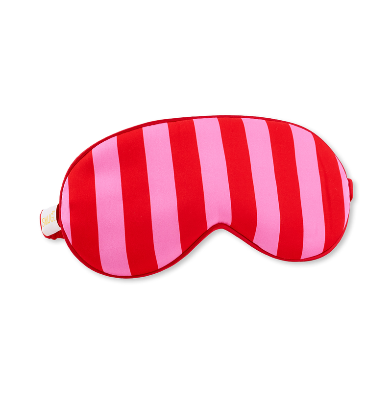 Satin sleep mask for comfortable rest and travel - British product