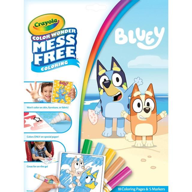 Crayola Bluey Color Wonder Foldalope GOODS M&S   