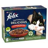 Felix Naturally Delicious Countryside Selection Wet Cat Foody   12 x 80g GOODS M&S   