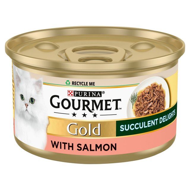 Gourmet Gold Succulent Delights Salmon Wet Cat Food   85g GOODS M&S   