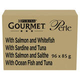 Gourmet Perle Seaside Duo in Gravy Wet Cat Food   96 x 85g GOODS M&S   