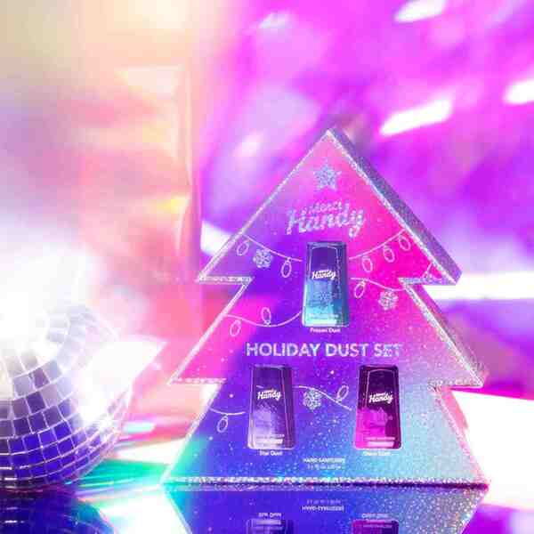 Merci Handy hand sanitiser set Christmas Dust, imported from the UK