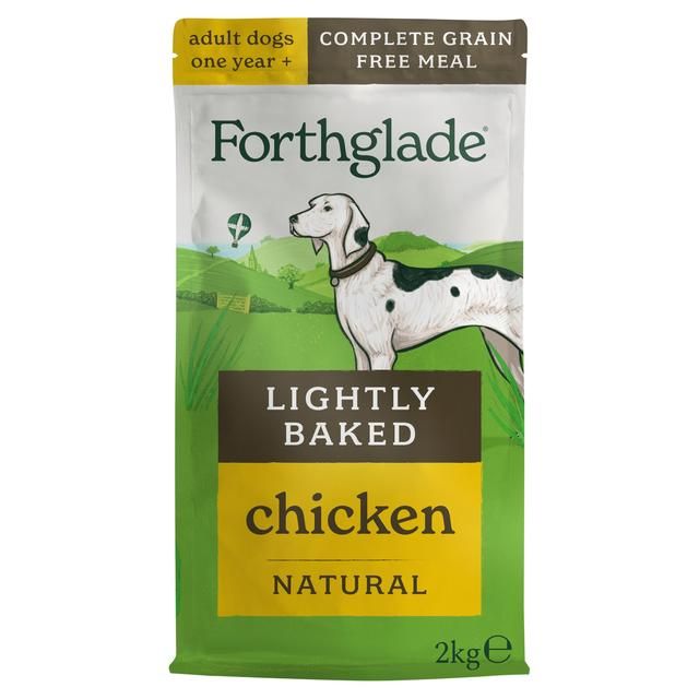 Forthglade Lightly Baked Natural Dry Dog Food Chicken with Sweet Potato   2kg