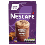 Nescafe Gold Frothy Coffee Chocolate Caramel Brownie Iced 7 sachets   6 x 149g GOODS M&S   