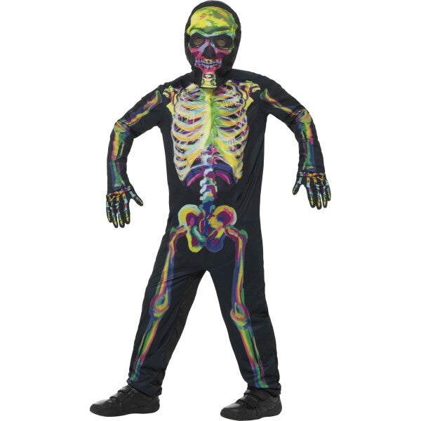 Smiffys glow in the dark skeleton costume, imported from the UK