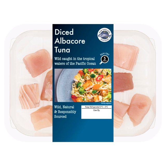 New England Seafood Diced Albacore Tuna   170g GOODS M&S   