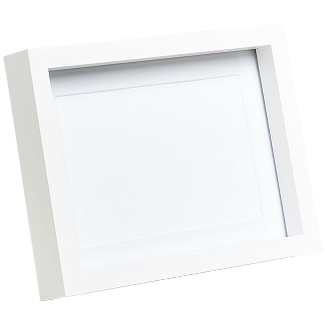 M&S Collection Wood Photo Frame 4x6 inch White GOODS M&S   