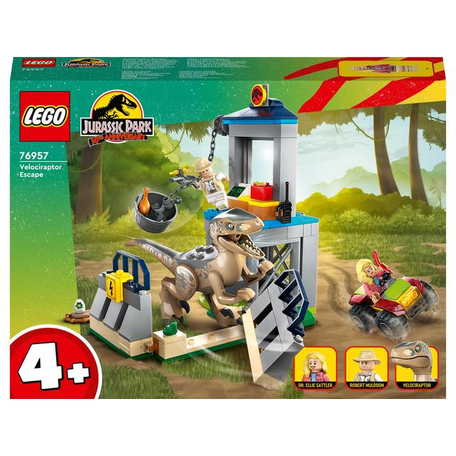 LEGO Jurassic World Velociraptor Escape 76957 4+