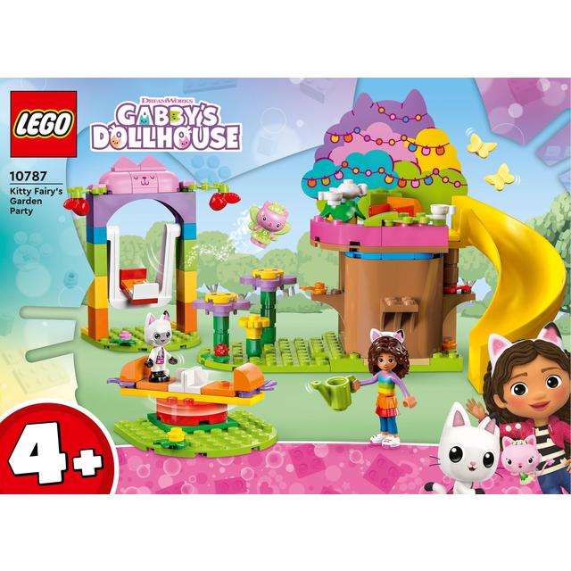 LEGO Gabby's Dollshouse Kitty Fairy's Garden Party 10787 4+