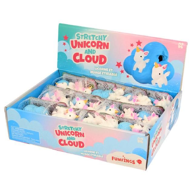 Fumfings Stretchy Unicorn & Rainbow Cloud GOODS M&S   