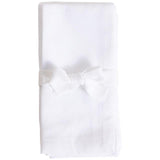 M&S White Cotton with Linen Napkins   4 per pack GOODS M&S   