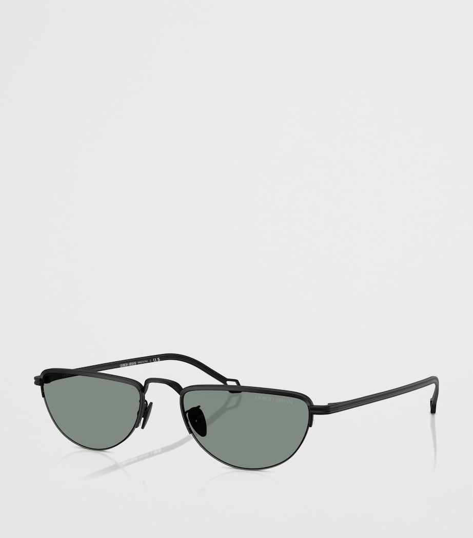 Giorgio Armani Steel Butterfly sunglasses steel frame (British brand)