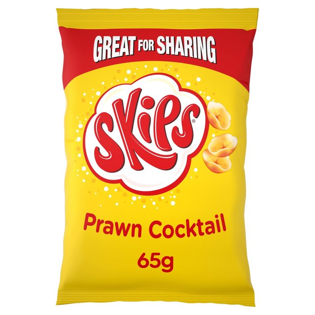 Skips Prawn Cocktail Sharing Crisps   65g