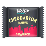 Violife Cheddarton Block Cheddar Cheese Alternative   200g GOODS M&S   