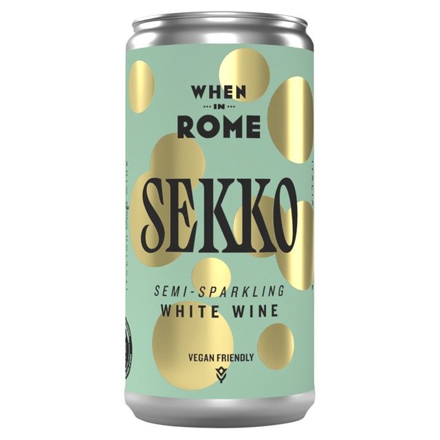 When in Rome White Wine Sekko IGT Can   20cl