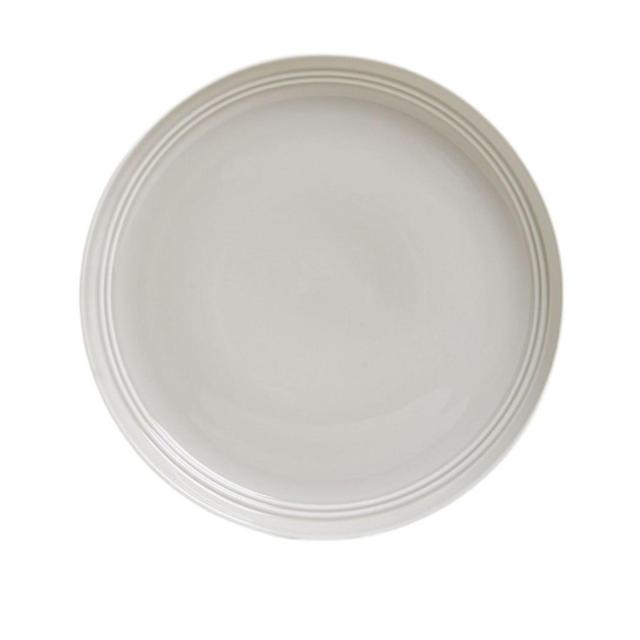 M&S Marlowe Dinner Plate 1 Size Light Grey