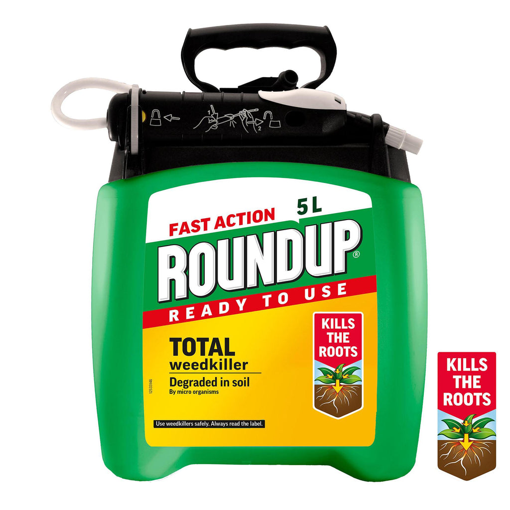 Roundup Pump & Go Weedkiller 5L