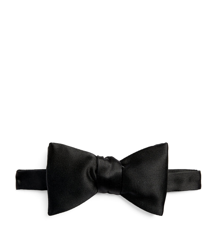 Eton silk pre-tied bow tie for formal wear - British product