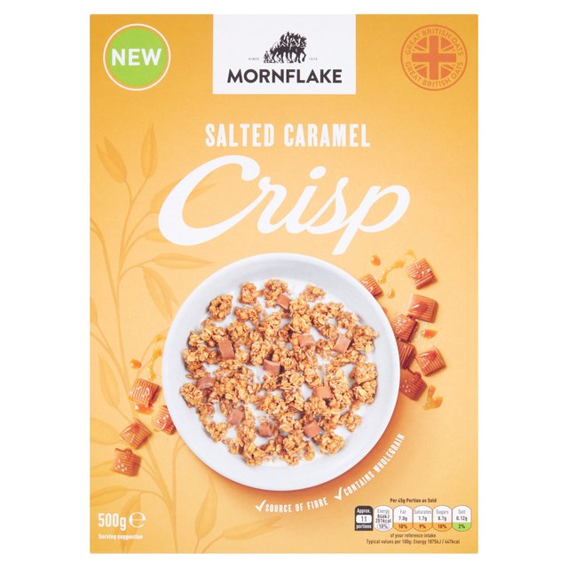 Mornflake Salted Caramel Crisp   500g GOODS M&S   