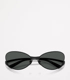 Versace oval sunglasses model 0VE2285 metal frame (British brand)