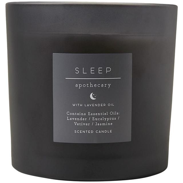 M&S Apothecary Sleep 3 Wick Candle Grey GOODS M&S   