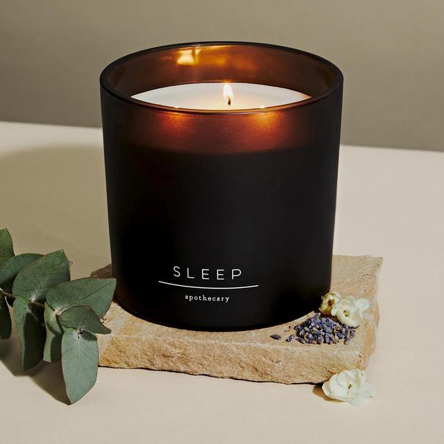 M&S Apothecary Sleep 3 Wick Candle Grey