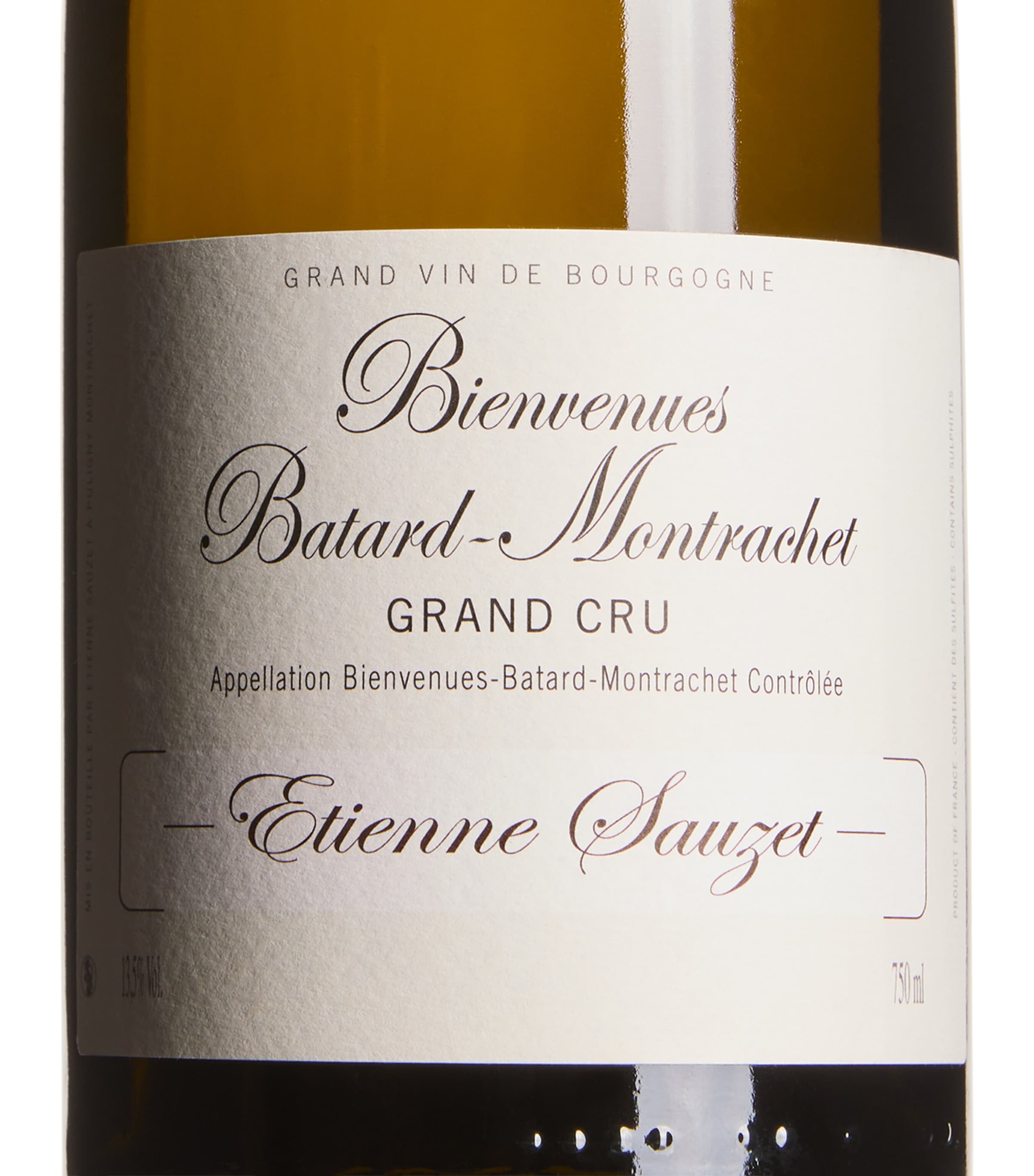 Etienne Sauzet Bienvenues-Batard-Montrachet Grand Cru 2015 Chardonnay wine 75cl - British product
