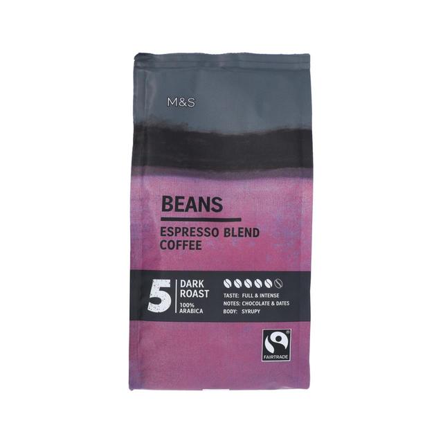 M&S Espresso Blend Coffee Beans   227g