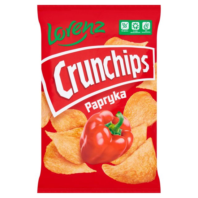 Lorenz Crunchips Paprika Crisps    140g GOODS M&S   