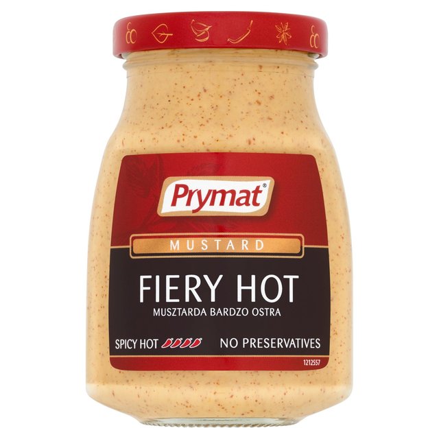 Prymat Mustard Fiery Hot   180g