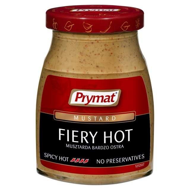 Prymat Mustard Fiery Hot   180g GOODS M&S   