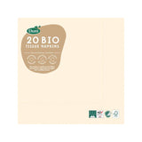 Cream Compostable Paper Napkins   20 per pack GOODS M&S   