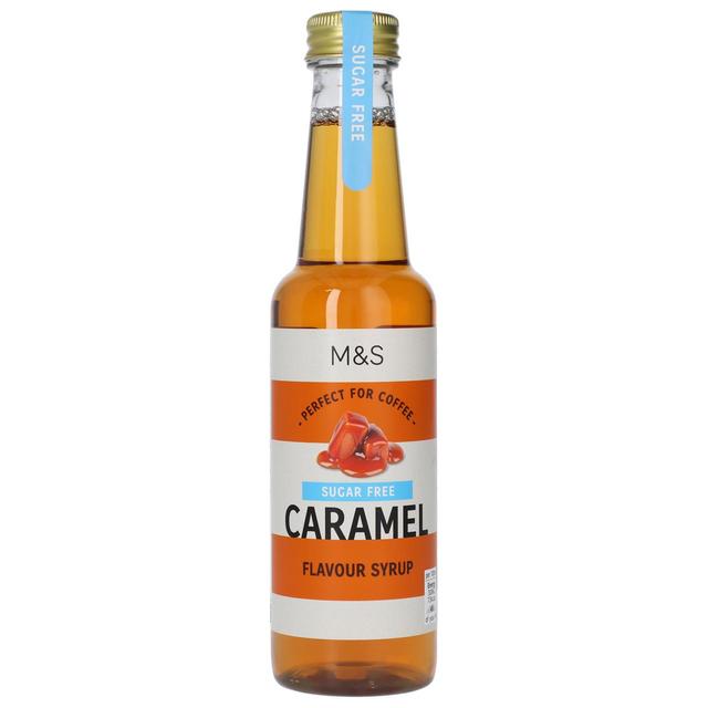 M&S Sugar Free Caramel Flavour Syrup   250ml