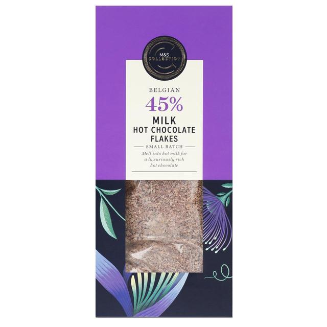 M&S Belgian Milk Hot Chocolate Flakes   250g GOODS M&S   