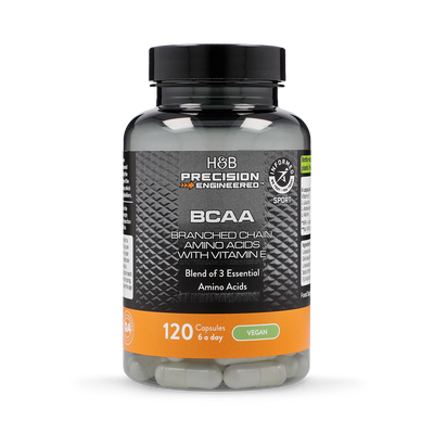 Gélules de BCAA Acides Aminés Ramifiés Complément Fitness 120 Unités