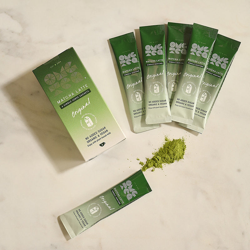 OMGTEA matcha latte 6 sachets (British brand)