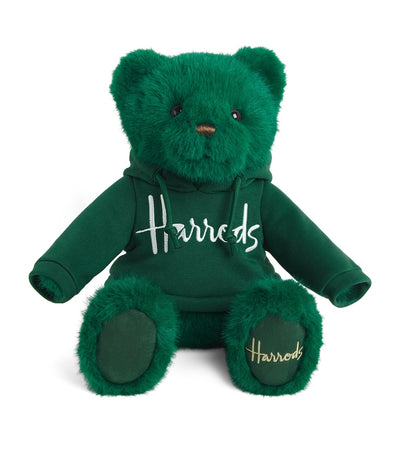 Harrods Plush Bear with Removable Hooded Sweatshirt 29cm- Buy online at McGrocer