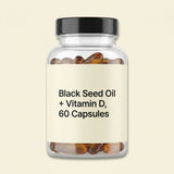 Holland & Barrett Black Seed Oil 60 Capsules, UK version