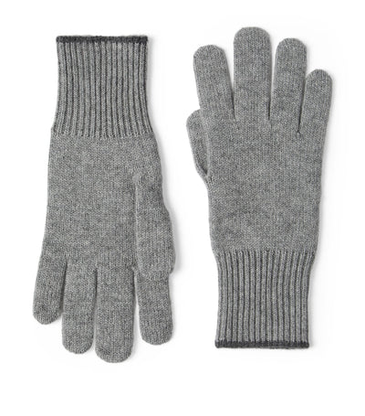 Harrods Brunello Cucinelli Cashmere Gloves- Buy online at McGrocer