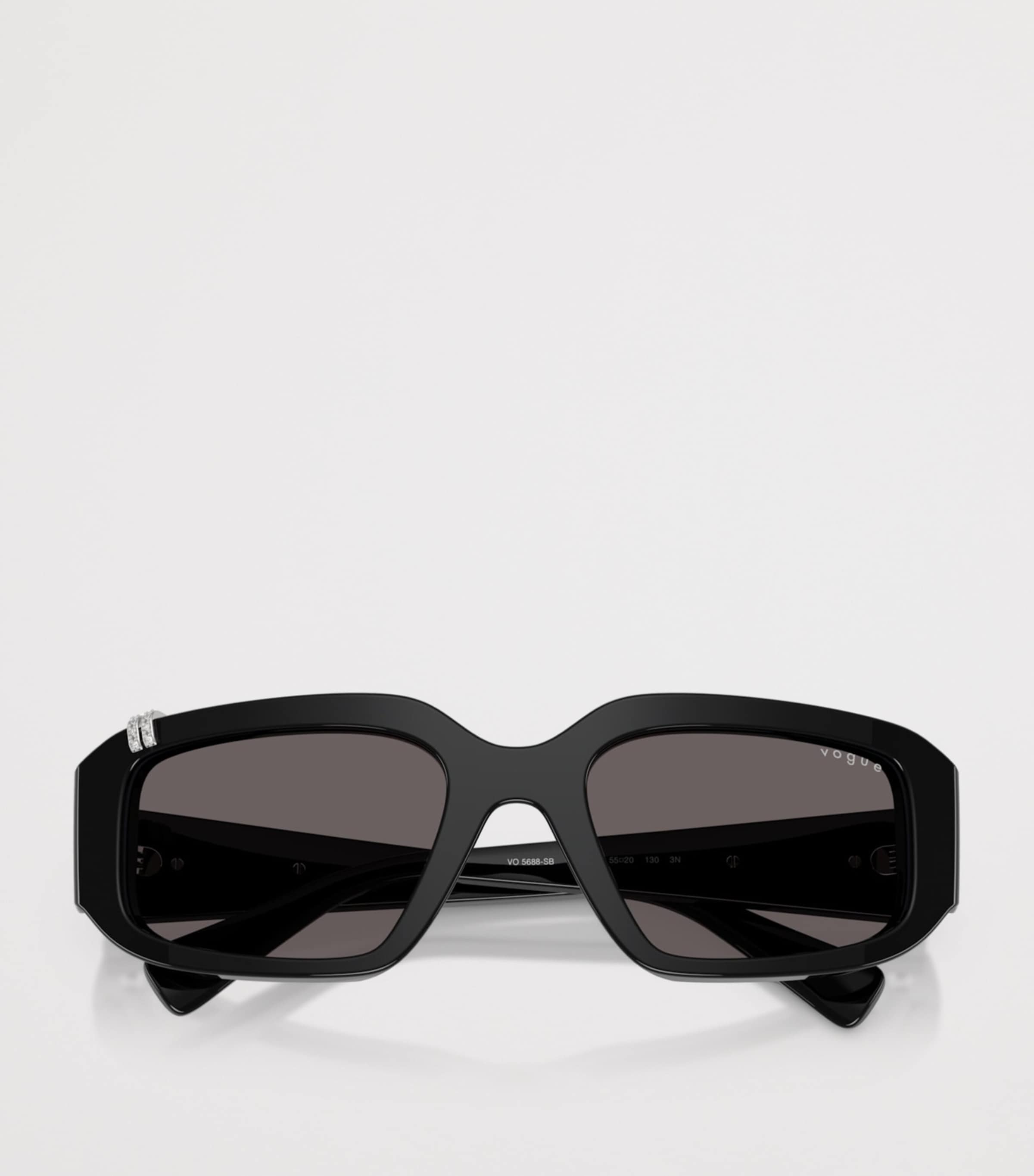 Vogue rhinestone irregular sunglasses (British brand)
