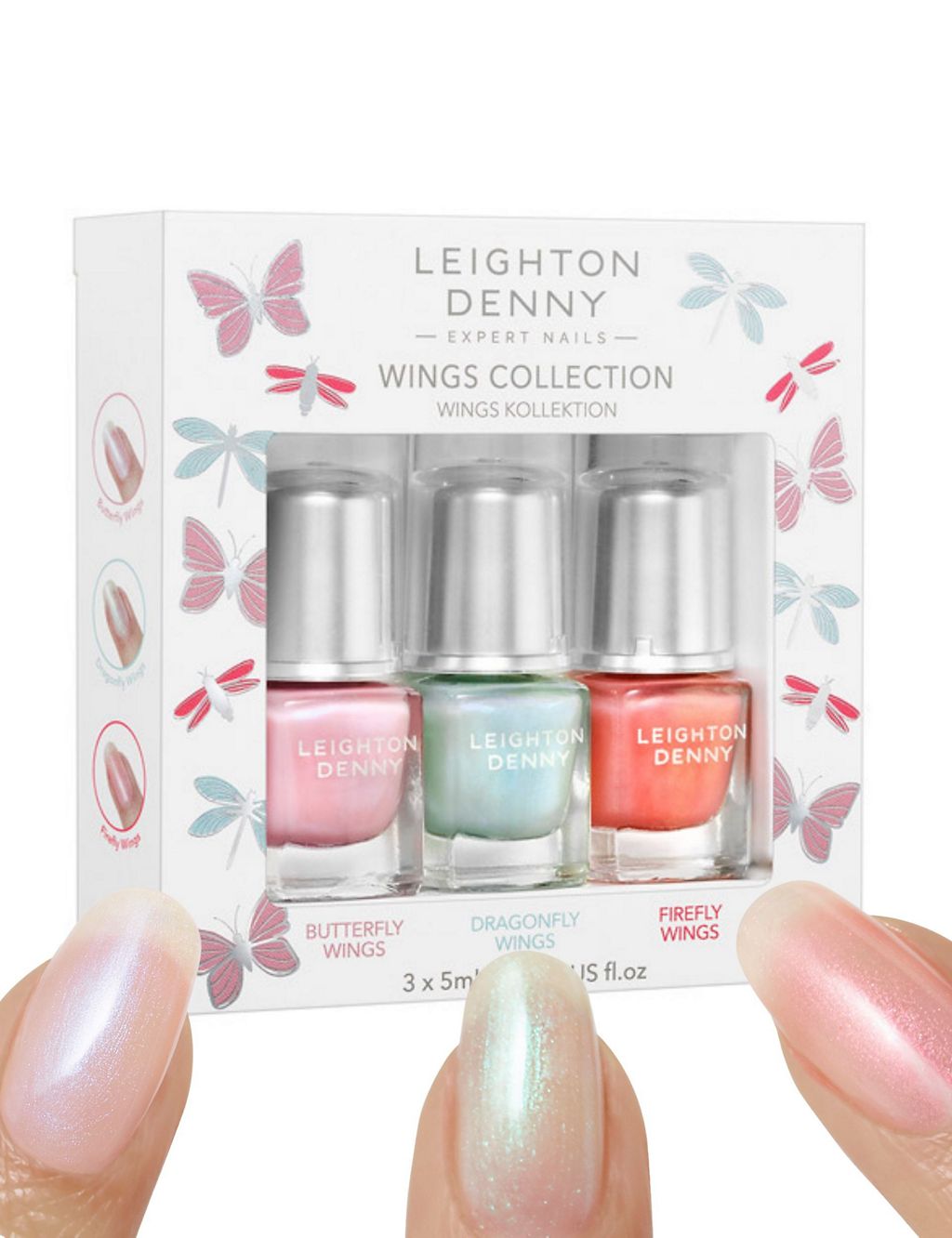 Wings Collection Nail Polish Gift Set Shower, Bath & Hand Hygiene M&S   