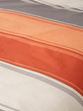 Fusion Orange Betley duvet cover and pillowcase set - Single - British product