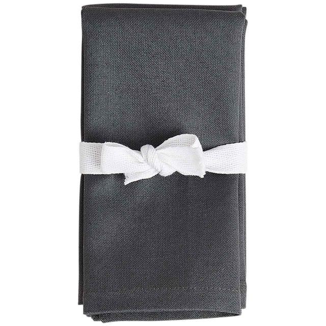 M&S Grey Cotton with Linen Napkins   4 per pack GOODS M&S   