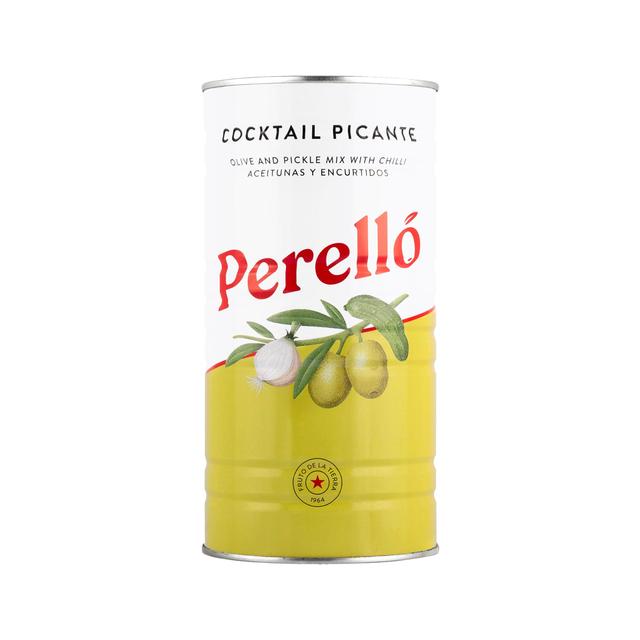 Brindisa Perello Olives and Pickles Cocktail Picante 700g   700g GOODS M&S   