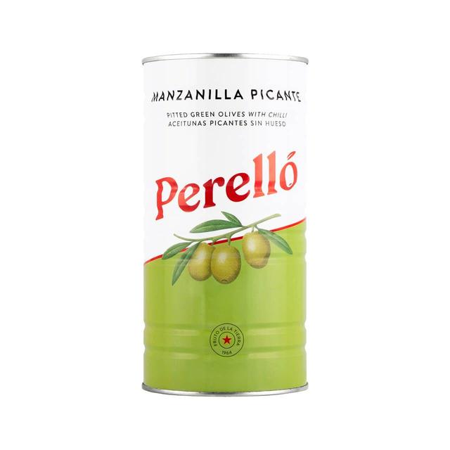 Brindisa Perello Manzanilla Pitted Olives Picante 600g   600g GOODS M&S   