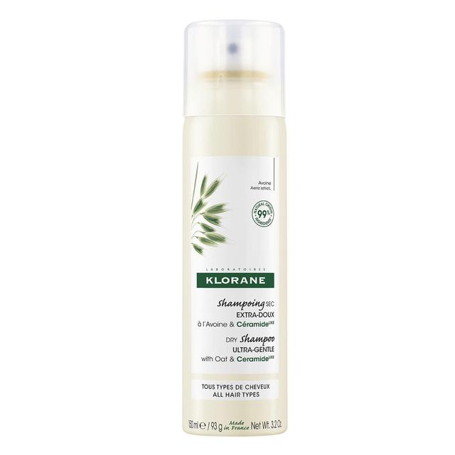 Klorane Extra-Gentle Dry Shampoo - All Hair Types - with Oat & CeramideLIKE   150ml