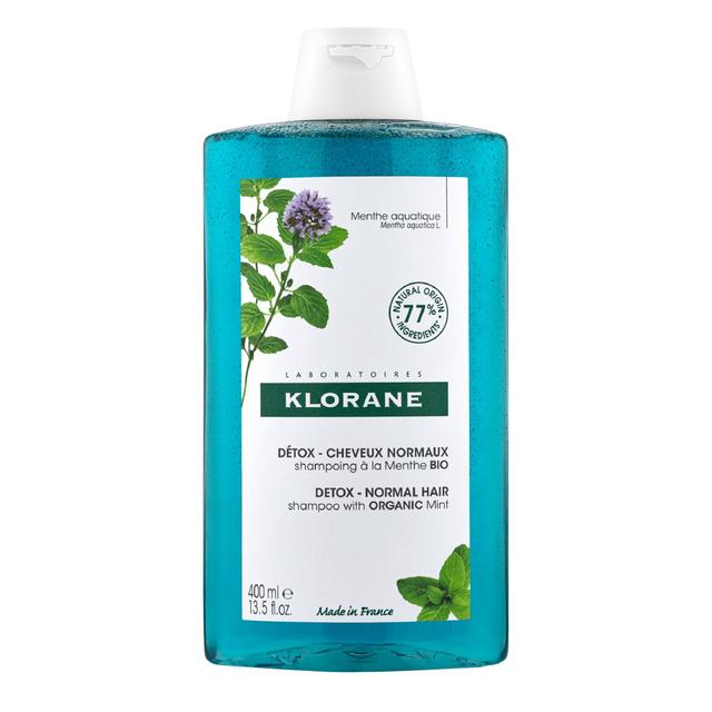 Klorane Anti-pollution Shampoo with Organic Aquatic Mint for Normal Hair   400ml GOODS M&S   